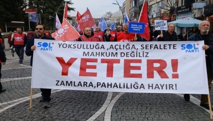 SOL Parti, ‘Aydınlık Yürüyüşleri’ni 3 kentte başlattı