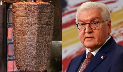 Almanya Cumhurbaşkanı Steinmeier, 60 kiloluk döneriyle Türkiye’ye gelecek