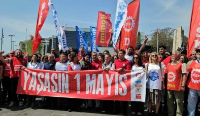 DİSK, KESK, TMMOB, TTB ve TDB’den ortak açıklama: 1 Mayıs’ta Taksim’de olacağız