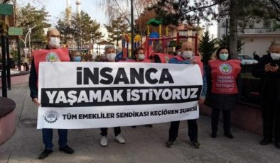 ‘Asgari ücrete zam yok, memura eksik, 4 milyon emekliye sıfır zam’