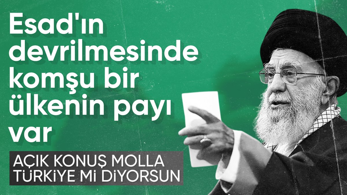 İran dini lideri Hamaney, Esad’ın devrilmesi hakkında ilk kez konuştu