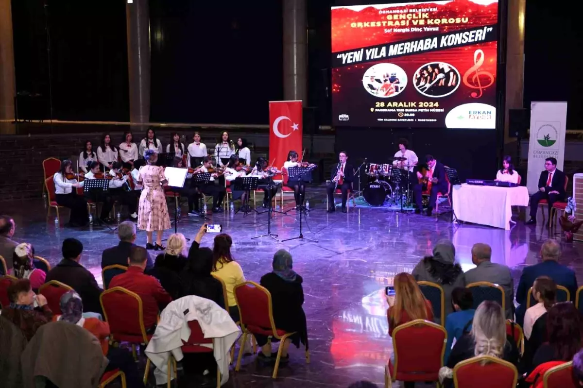 Osmangazi’de Yeni Yıl Coşkusu: Gençlik Orkestrası ve Korosu Konser Verdi