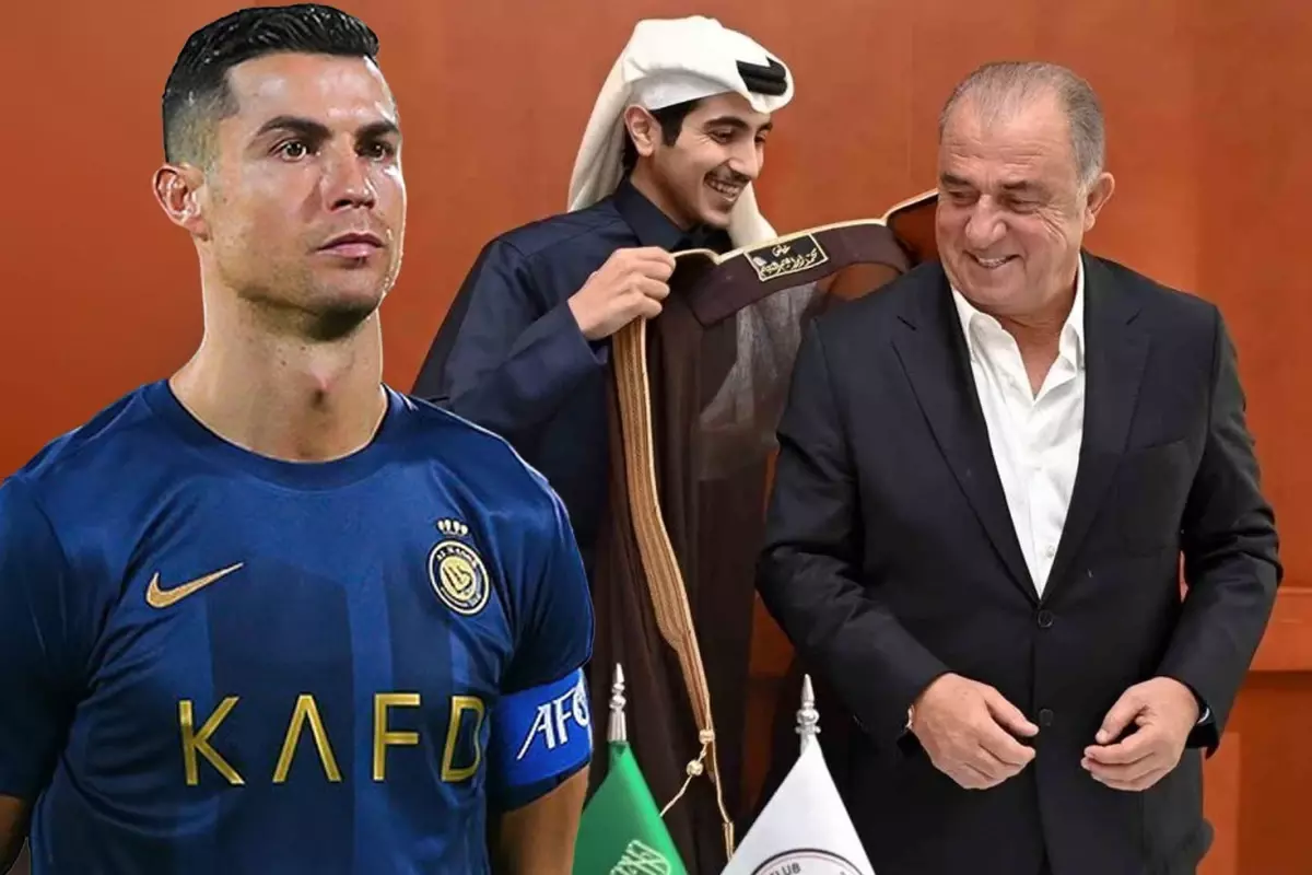 Ronaldo Fatih Terim’in torununu ağlattı